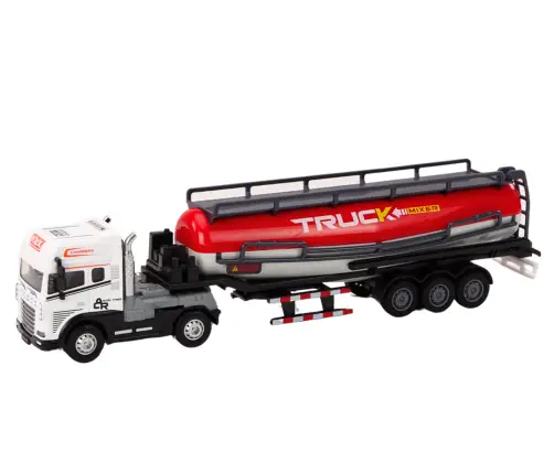 Truck With Trailer TIR 1:24 Car Truck Accessories Sounds Tanker