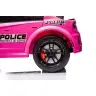 Одноместный электромобиль Dodge Charger Police Pink