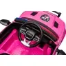 Одноместный электромобиль Dodge Charger Police Pink