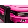 Одноместный электромобиль Dodge Charger Police Pink