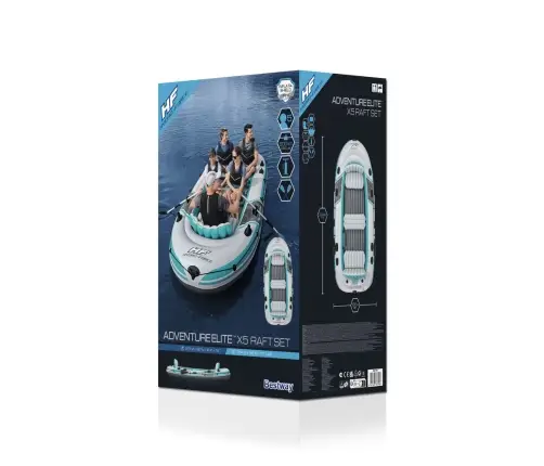 Inflatable Pontoon 5 Person 364 x 166 cm Bestway 65159