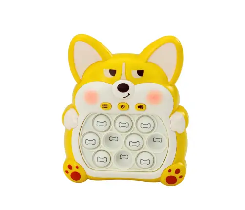 Arcade Game Console Pop-It Fox 7 Game Modes Yellow