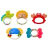 Set of Toys, Rattles, Teethers, Animals, 8 Pieces