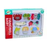 Set of Toys, Rattles, Teethers, Animals, 8 Pieces