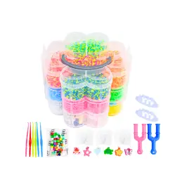 Set of Rubber Bands for Making DIY Bracelets 4500 Pieces Set of Rubber Bands for Making DIY Bracelets 4500 Pieces