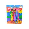 Creative Scissors Colorful Decorative Scrapbooking Decorative Patterns 6 pcs.