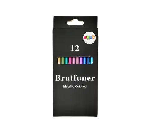 Metallic Pencils Round Soft Metallic Set of 12.