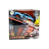 Remote Controlled R/C Sports Car 1:24 Blue Interchangeable Wheels