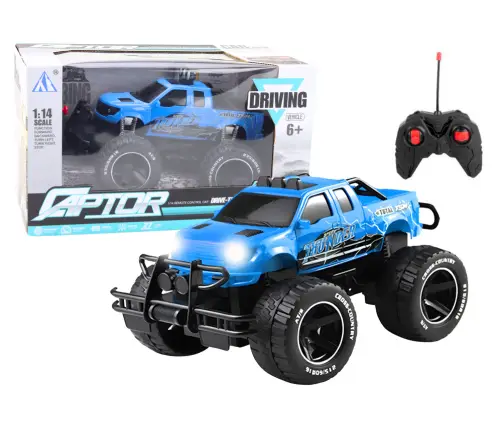 Remote Controlled Off-Road Vehicle RC 1:14 Blue