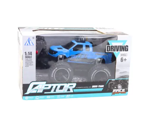 Remote Controlled Off-Road Vehicle RC 1:14 Blue