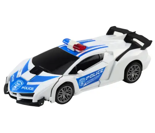 R/C Police Car 2in1 Car Robot Sounds Lights R/C Police Car 2in1 Car Robot Sounds Lights