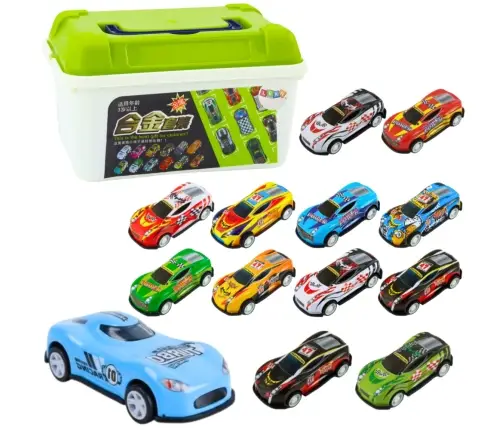 Set of springs in a suitcase, 30 pcs. Cars