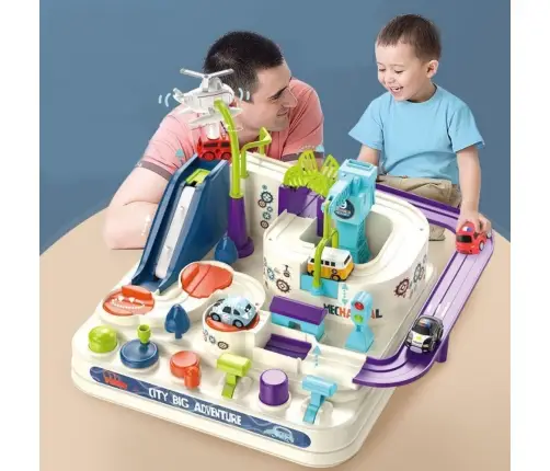 Obstacle Course Interactive Parking For Children Four Cars