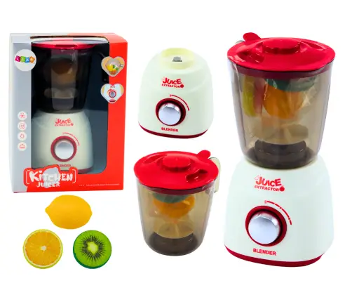 Blender for Children Rotating Lights Sound Fruits 3 Pcs