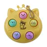 Keychain Mini Arcade Game Wac A Mole Kittens Purple Pink Yellow