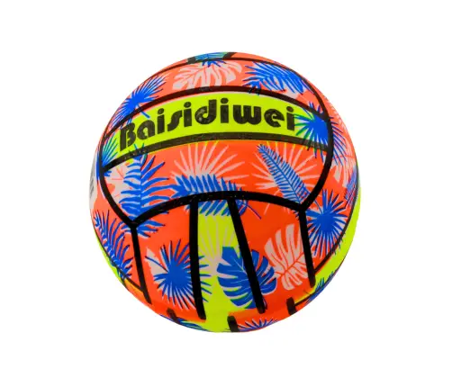 Rubber Ball Bright Leaves Orange 24 Cm Rubber Ball Bright Leaves Orange 24 Cm