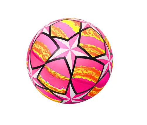Rubber Ball Bright Stars Pink 24 Cm Rubber Ball Bright Stars Pink 24 Cm