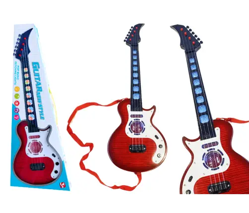 Electric Guitar for Children Light Melodies Red Electric Guitar for Children Light Melodies Red