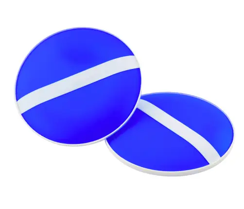 Arcade Game Round Paddles Ball With Suction Cups Blue