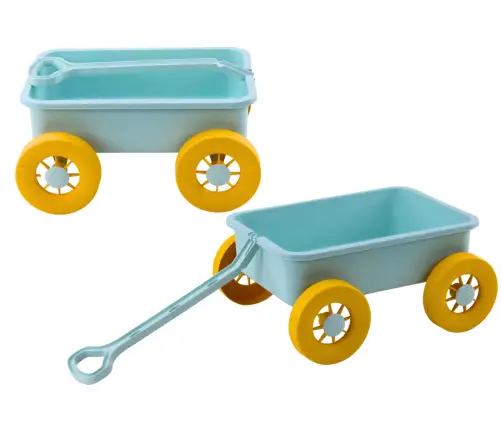 Sand Toy Cart Pastel Turquoise