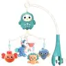 Crib Carousel with Remote Control Lullabies Sounds Blue