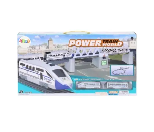 Electric Train Set Train Tracks Drawbridge 366cm
