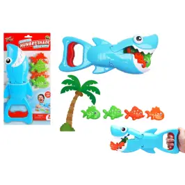 Bathing Game Set Shark Fish Hunter Blue
