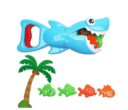 Bathing Game Set Shark Fish Hunter Blue