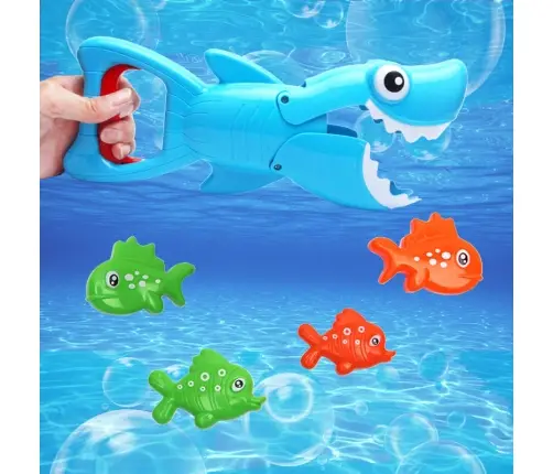 Bathing Game Set Shark Fish Hunter Blue