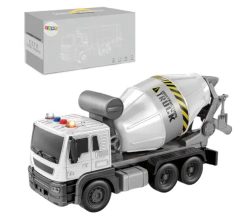 Blue Concrete Mixer Rotating Pear Sound Lights