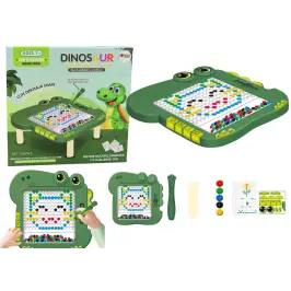 Dinosaur Educational Magnetic Board Table Pad Puzzle Green