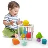 Elastic Sensory Cube Anti-Stress Sorter Rubber Blocks For Children