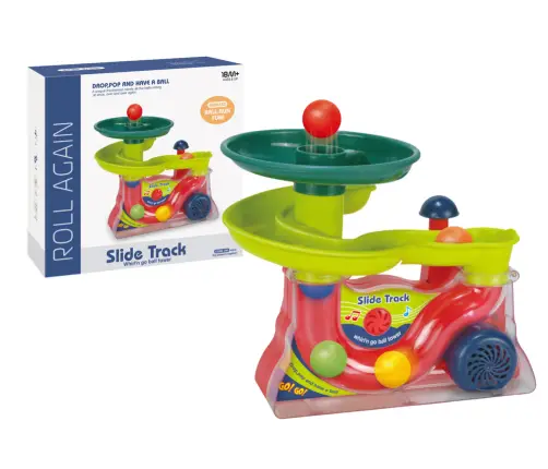 Fountain Slide for Balls Balls Sounds Colorful