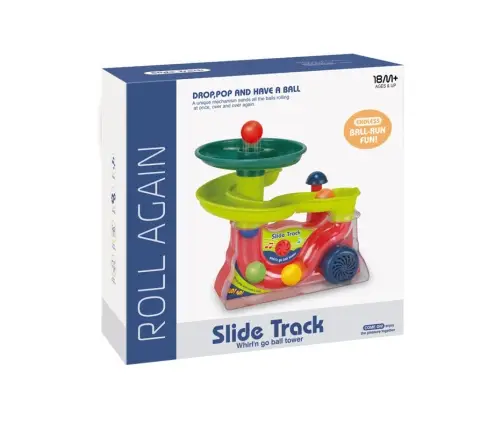 Fountain Slide for Balls Balls Sounds Colorful