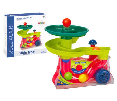 Fountain Slide for Balls Balls Sounds Colorful Fountain Slide for Balls Balls Sounds Colorful