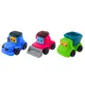 Set of Agricultural Vehicles for Toddlers Rubber Soft