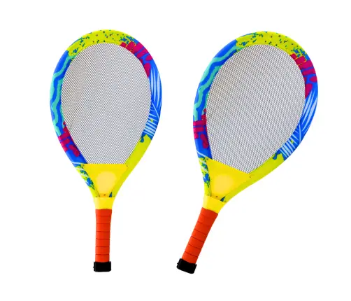 Badminton Set Glowing Rackets Shuttlecocks 2 Pcs Badminton Set Glowing Rackets Shuttlecocks 2 Pcs