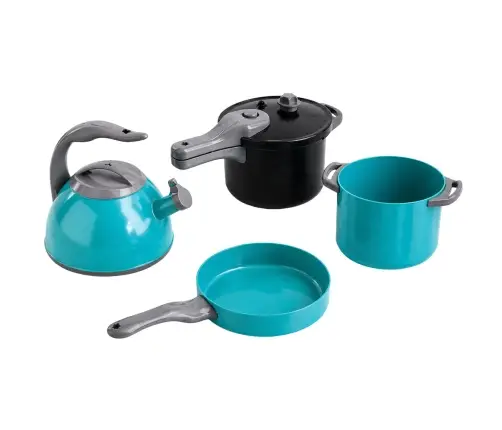 Little Chef Set Pots Dishes Food Products 33 El
