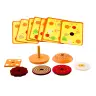 Wooden Hamburger 8 El Cards With Recipes 10 Pcs