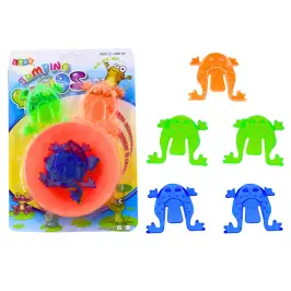 Jumping Frogs Skill Game Colorful Bowl Jumping Frogs Skill Game Colorful Bowl