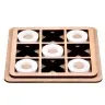 Tic Tac Toe Game Strategic Logic Wooden
