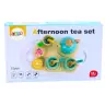 Tea Coffee Set for Children Wooden 15 Pieces