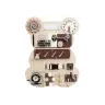Sensory Manipulative Board Teddy Bear Wooden 14 El