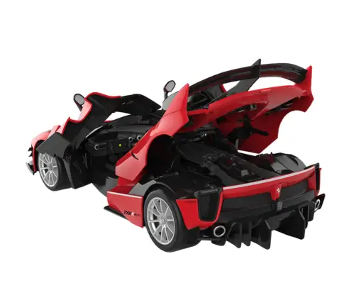 Radiovadāmā mašīna konstruktors Ferrari FXXK EVO Red ar pulti, 88 gab