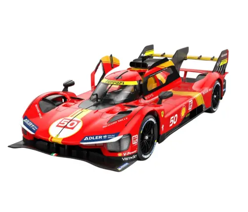 Tālvadības mašīna Ferrari 499P Red