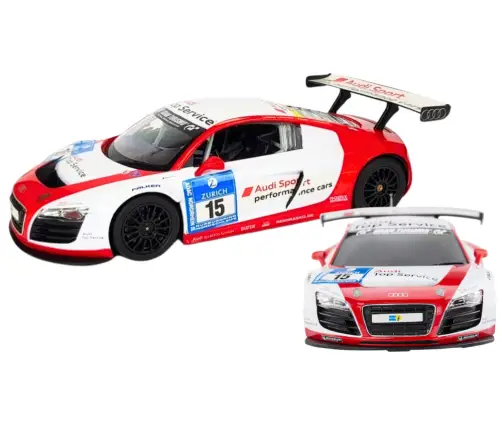 Radiovadāmā mašīna AUDI R8 LMS White