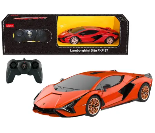 RC Car 1:24 Rastar Lamborghini Sian Orange