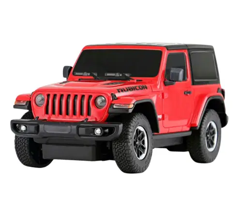 Car R/C 1:24 Remote Controlled JEEP Wrangler JL Rubicon Red