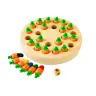 Family Memory Game Carrots Wooden