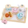 Coffee Tea Wooden Set Small Household Appliances Cookies Coffee Tea Wooden Set Small Household Appliances Cookies